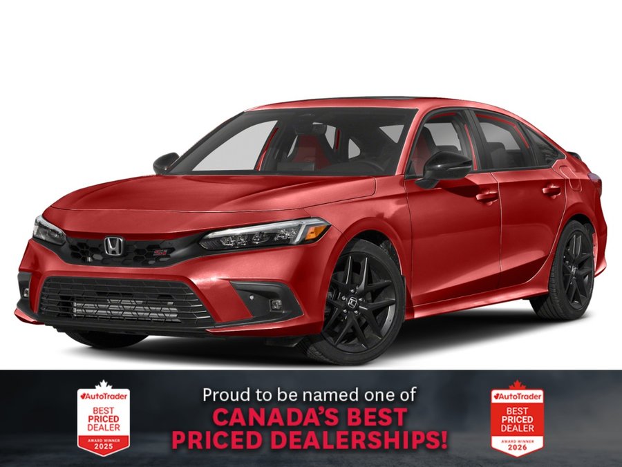 Honda Civic Si berline 2024 2024 Red