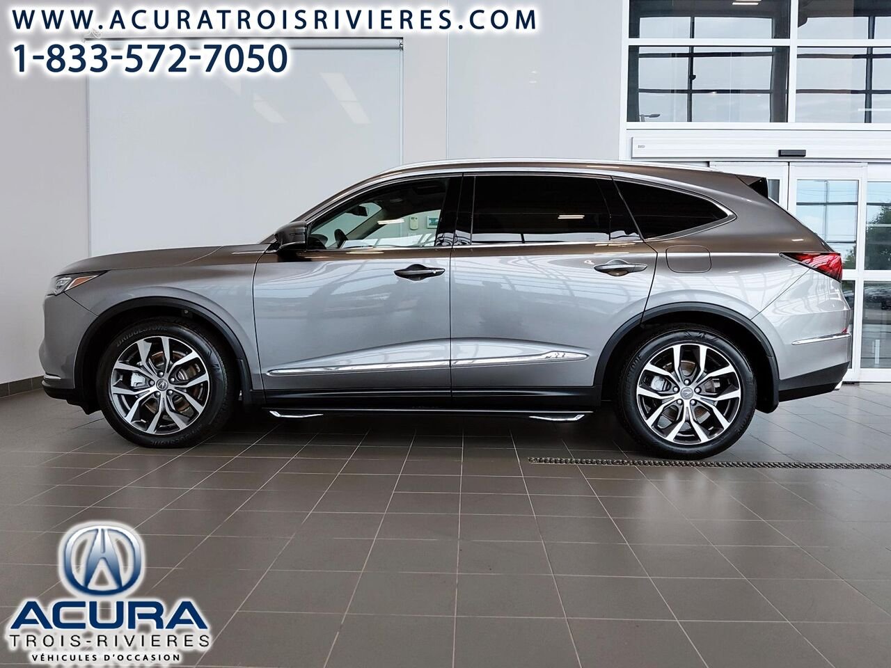Acura MDX TECH SH-AWD 2022 Gris Trois-Rivières - photo #12