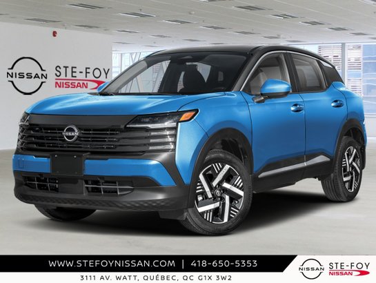 2026 NISSAN Kicks 2026 Artic Ice Blue Metallic/Super Black