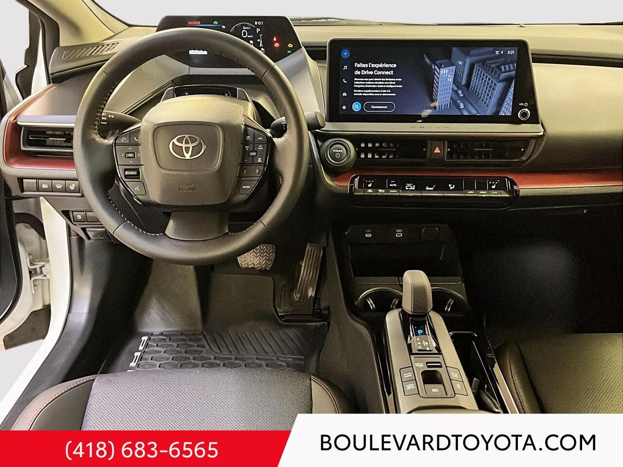 2025 Toyota Prius hybride branchable 99682A-100 | XSE White Québec - photo #17