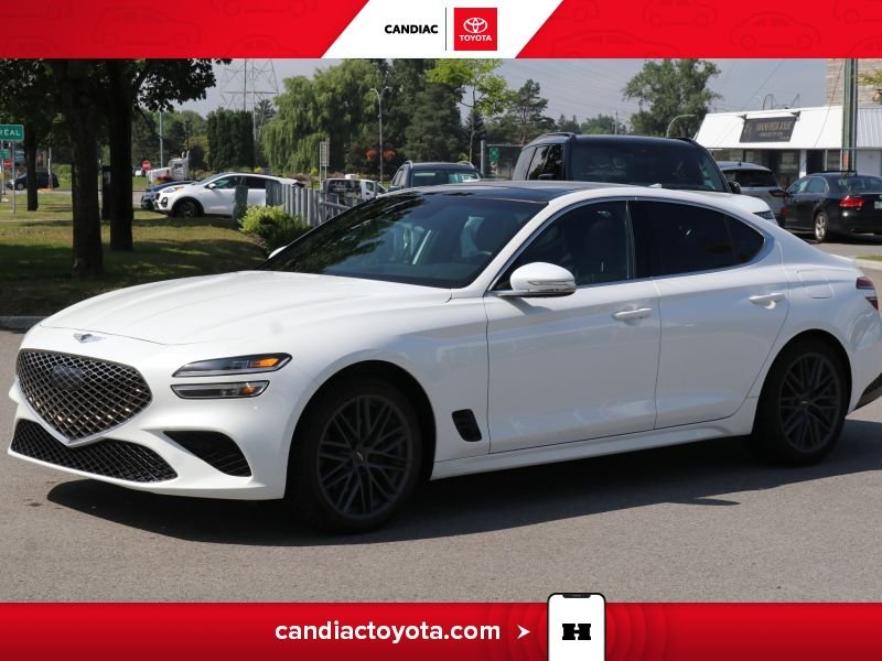 2022 Genesis G70 White Blainville - photo #4