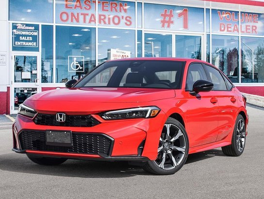 2026 Honda Civic Sedan Hybrid 2026 Rallye Red