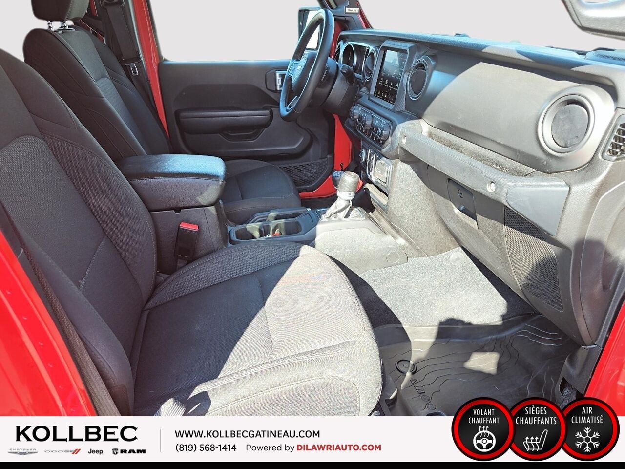 2023 JEEP GLADIATOR SPORT Willys 4x4 Red Ottawa & Gatineau - photo #19