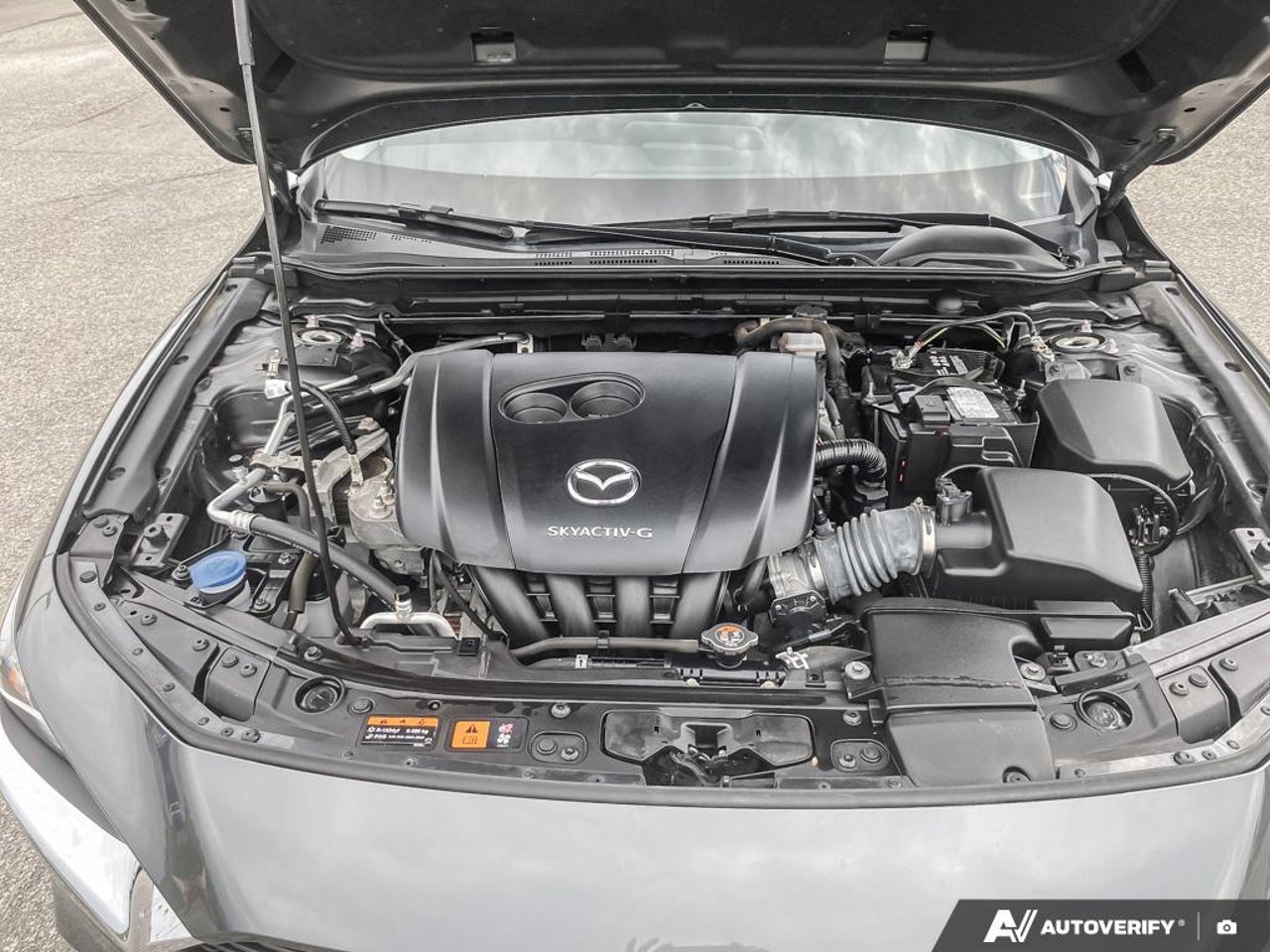 Mazda Mazda3 3MZBPAC74PM371511 2023 Gris Mirabel - photo #12