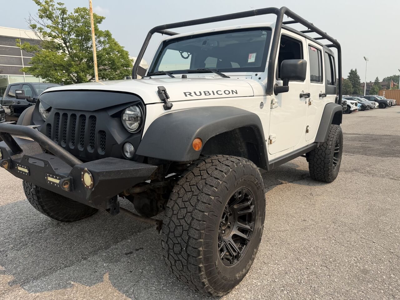2016 JEEP WRANGLER UNLIMTED RUBICON Modèle Rubicon 4 portes traction intégrale White Ottawa & Gatineau - photo #0