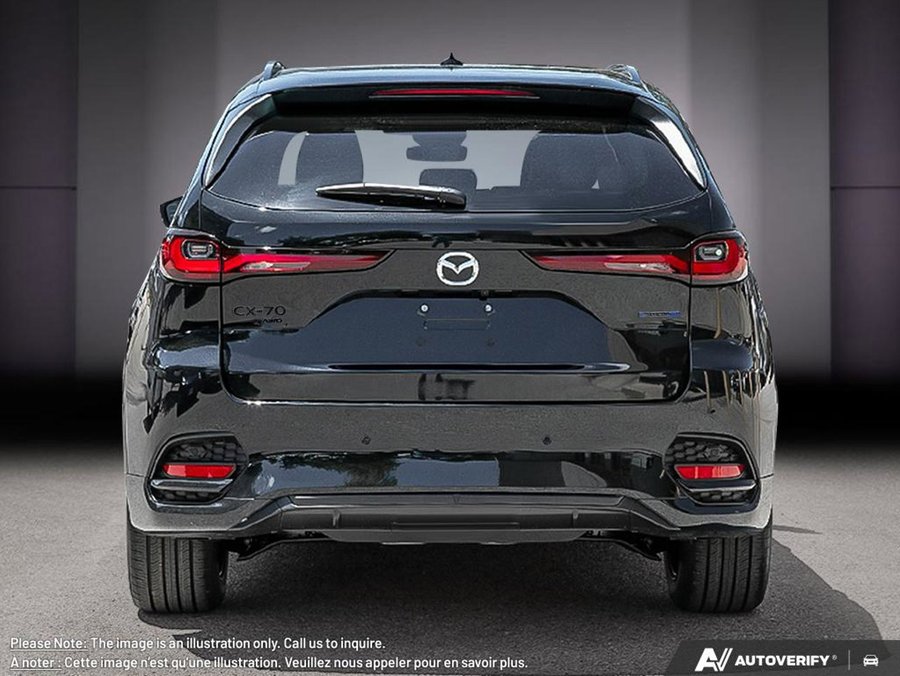 Mazda CX-70 hybride léger 2026 2026 Noir de jais mica