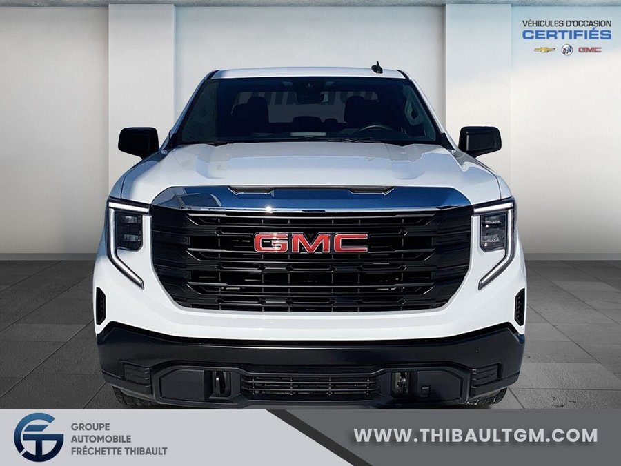 GMC SIERRA 150 Pro cabine multiplace 4RM 157 po 2024 Blanc