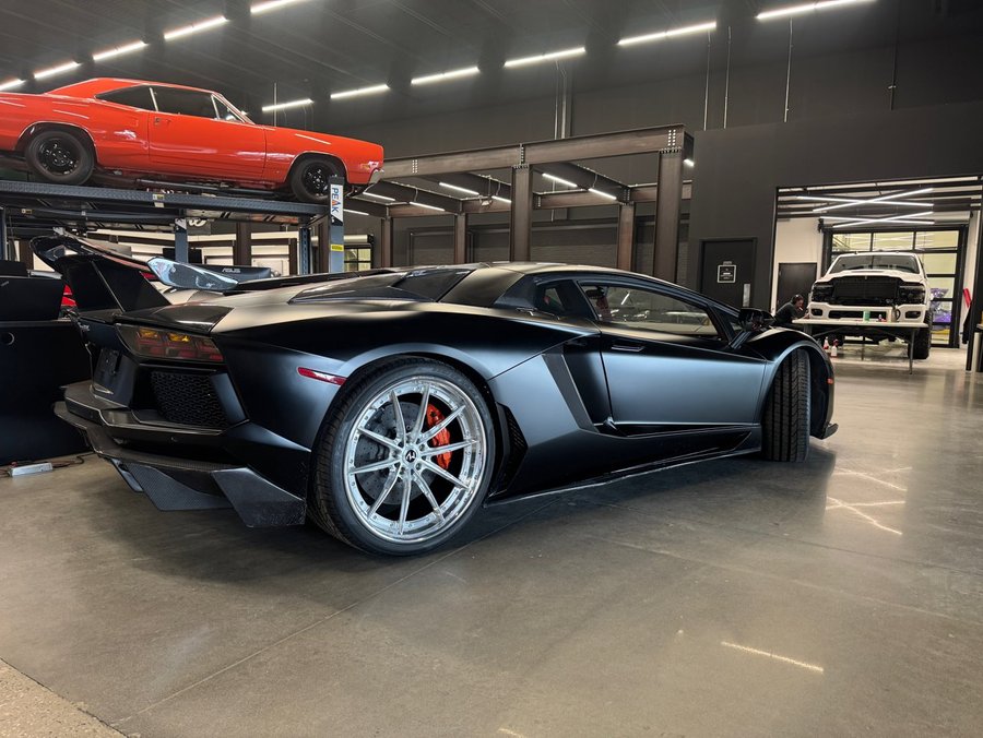 2015 Lamborghini Aventador 2015 Matt Black