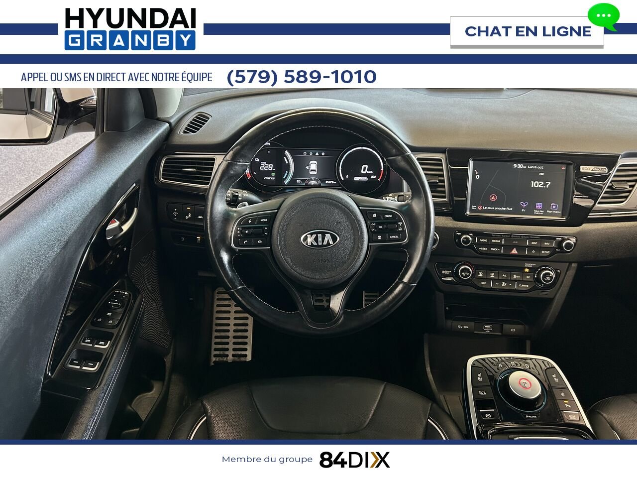 Kia Niro électrique 2019 Blanc Granby - photo #14