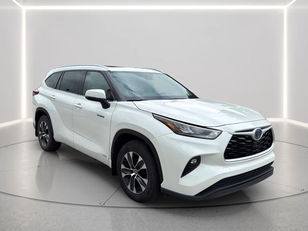 TOYOTA Highlander Hybride 2020 Blanc Gatineau - photo #6