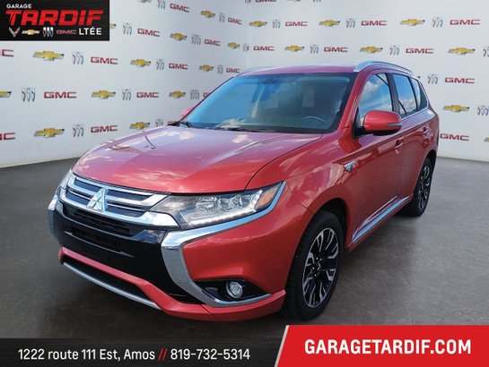 2018 Mitsubishi Outlander Plug-In Hybrid SE S-AWC Red