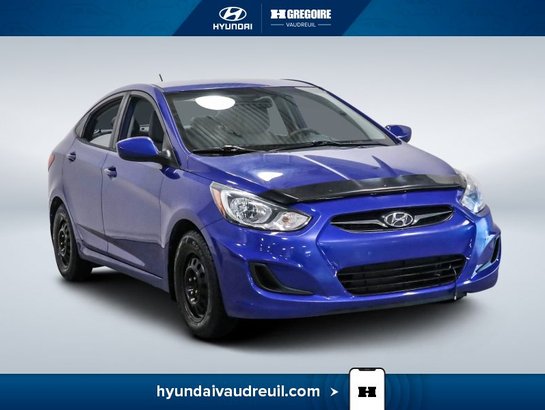 2013 Hyundai Accent 2013 Blue