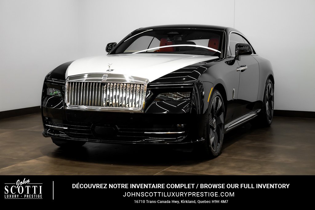 2024 Rolls-Royce Spectre Coupe Black Kirkland - photo #0