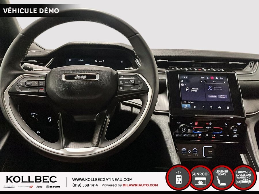 2024 Jeep Grand Cherokee *** CLEAN CARFAX + BAS KILOMÉTRAGE *** Baltic Grey Metallic