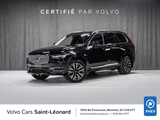 2024 Volvo XC90 Recharge T8 AWD PLUG-IN HYBRID PLUS BRIGHT THEME 7 SEATS Black