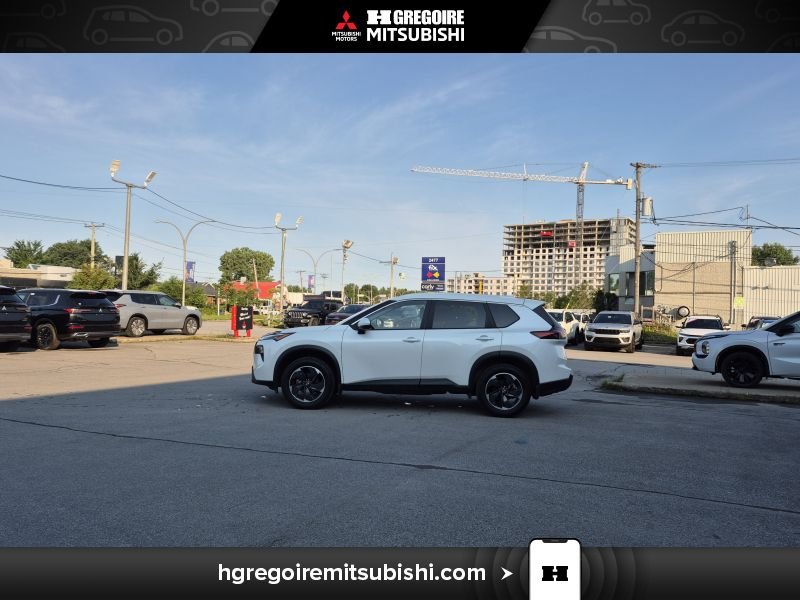 Nissan Rogue MH4482 | SV Moonroof *AWD* Mags Toit Carplay Cam 2024 Blanc Laval - photo #5