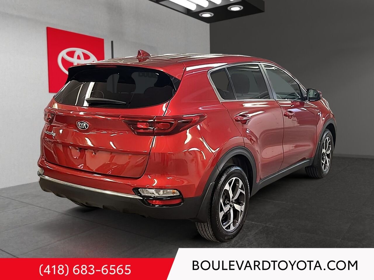 Kia Sportage 99685B-105 | LX Traction Intégrale 2021 Rouge Québec - photo #3