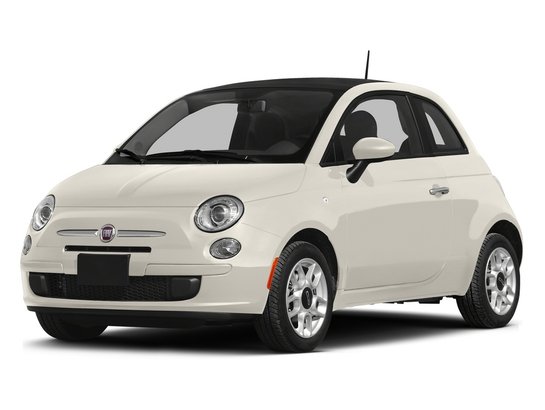 2015 Fiat 500 2015 White