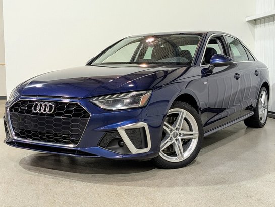 2020 Audi A4 Sedan Blue