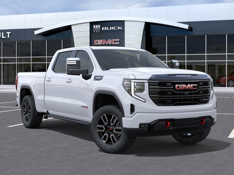 GMC Sierra 1500 AT4 cabine multiplace 4RM 157 po 2026 BLANC SOMMET Sherbrooke - photo #6
