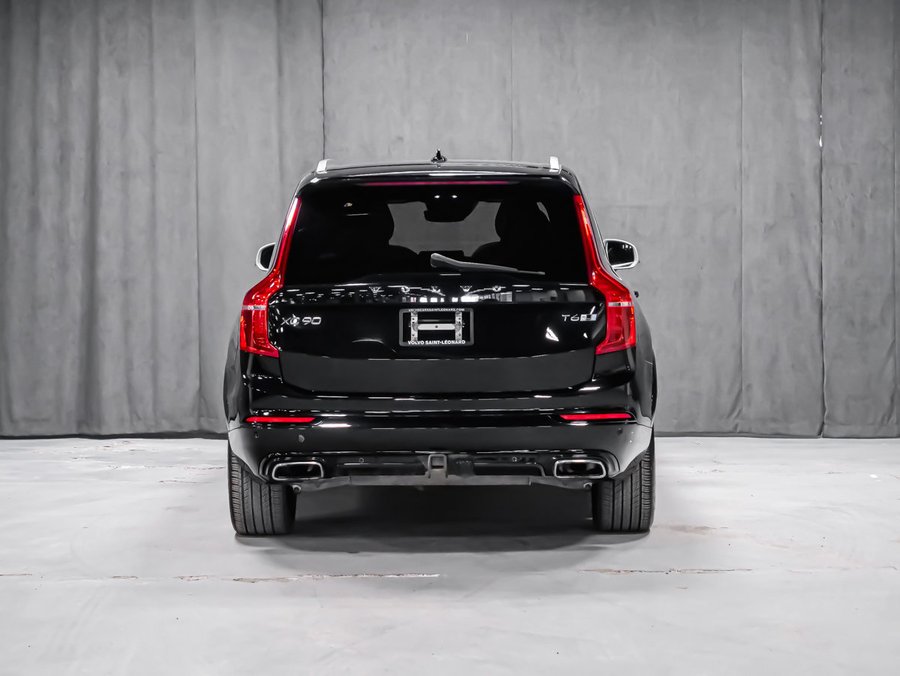 2017 Volvo XC90 T6 R-DESIGN CONVENIENCE AFFICH. TÊTE HAUTE POLESTAR OPTIMISATION Black