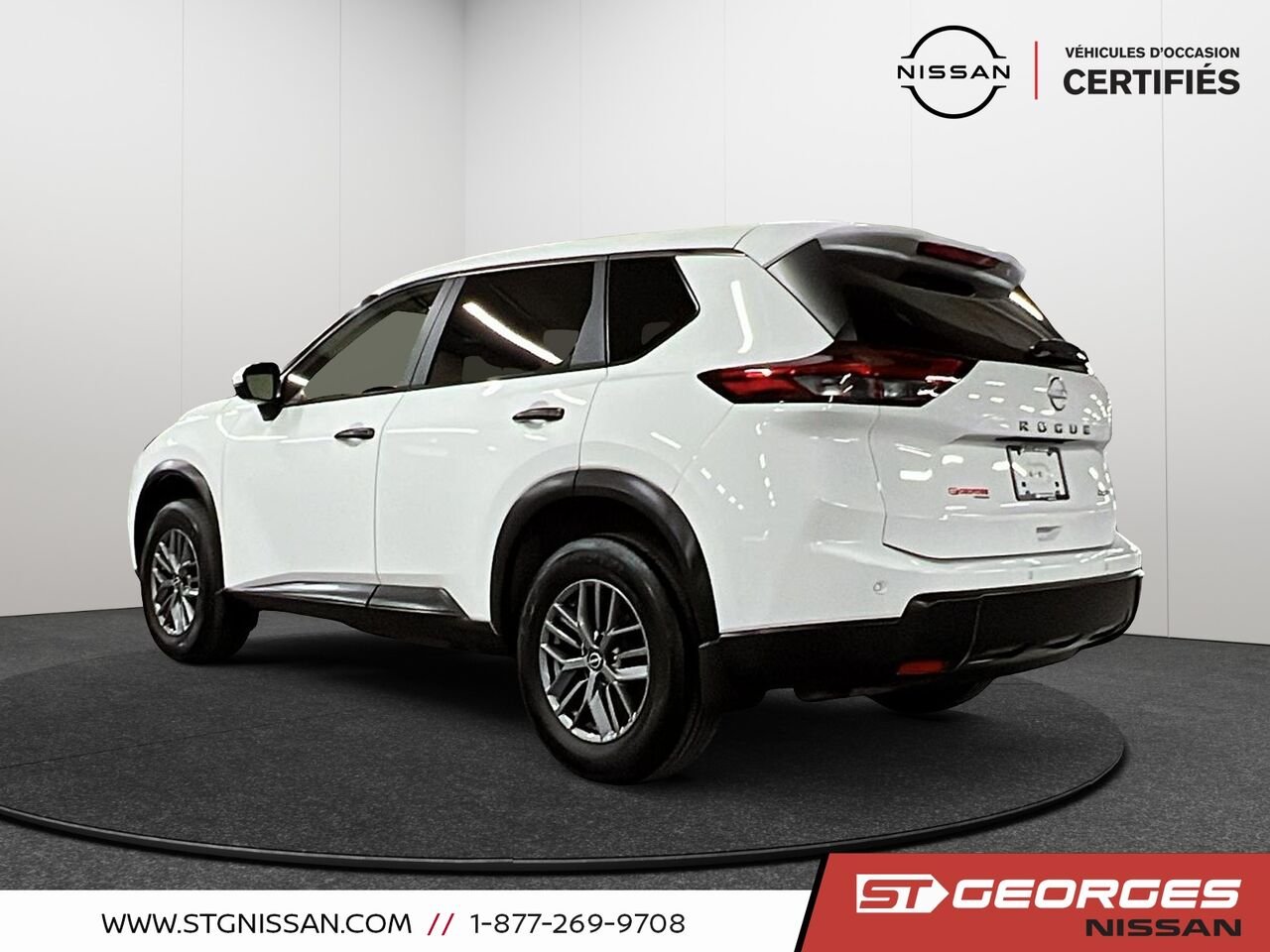 2024 Nissan Rogue White Saint-Georges - photo #3