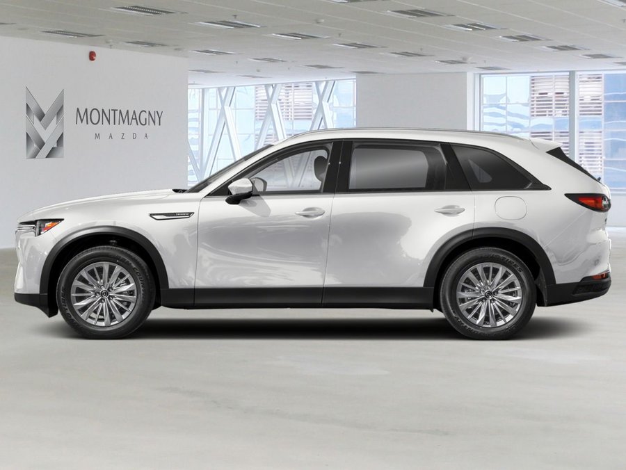 MAZDA CX-90 hybride rechargeable GS-L TI 2026 Blanc rhodium métallisé