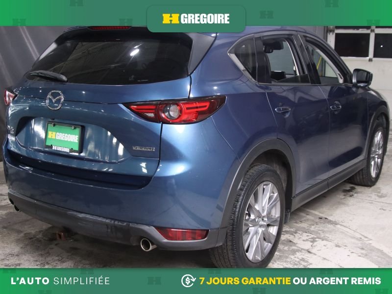 Mazda CX-5 820840 | GT AWD AUTO A/C MAGS CUIR TOIT NAV CAM RECUL BLUET 2020 Bleu Laval - photo #7