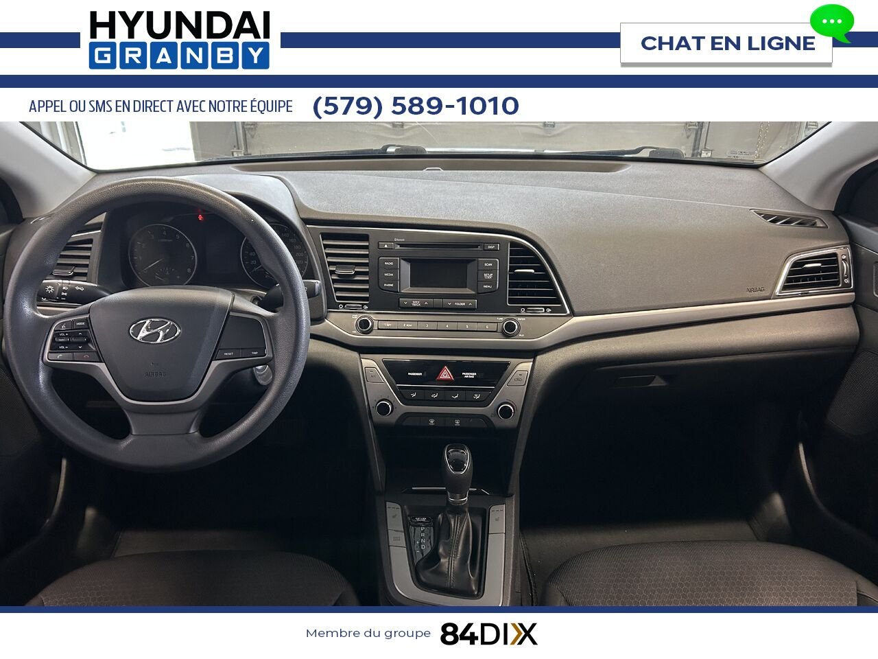 2017 Hyundai Elantra Black Granby - photo #11