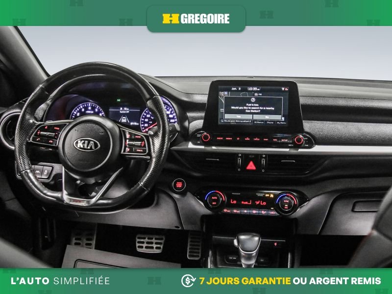 Kia Forte 729785 | GT AUTO A/C CUIR TOIT NAV GR ELECT MAGS CAM RECUL 2021 Noir Laval - photo #18