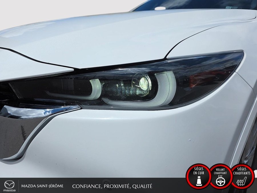 Mazda CX-5 Signature | AWD | TOIT OUVRANT | CUIR | 2022 Blanc