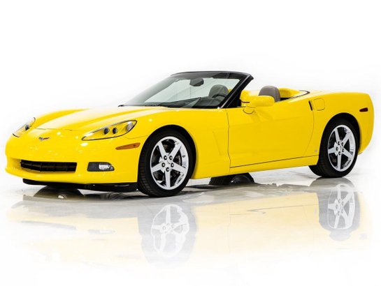 Chevrolet Corvette 2008 2008 Jaune
