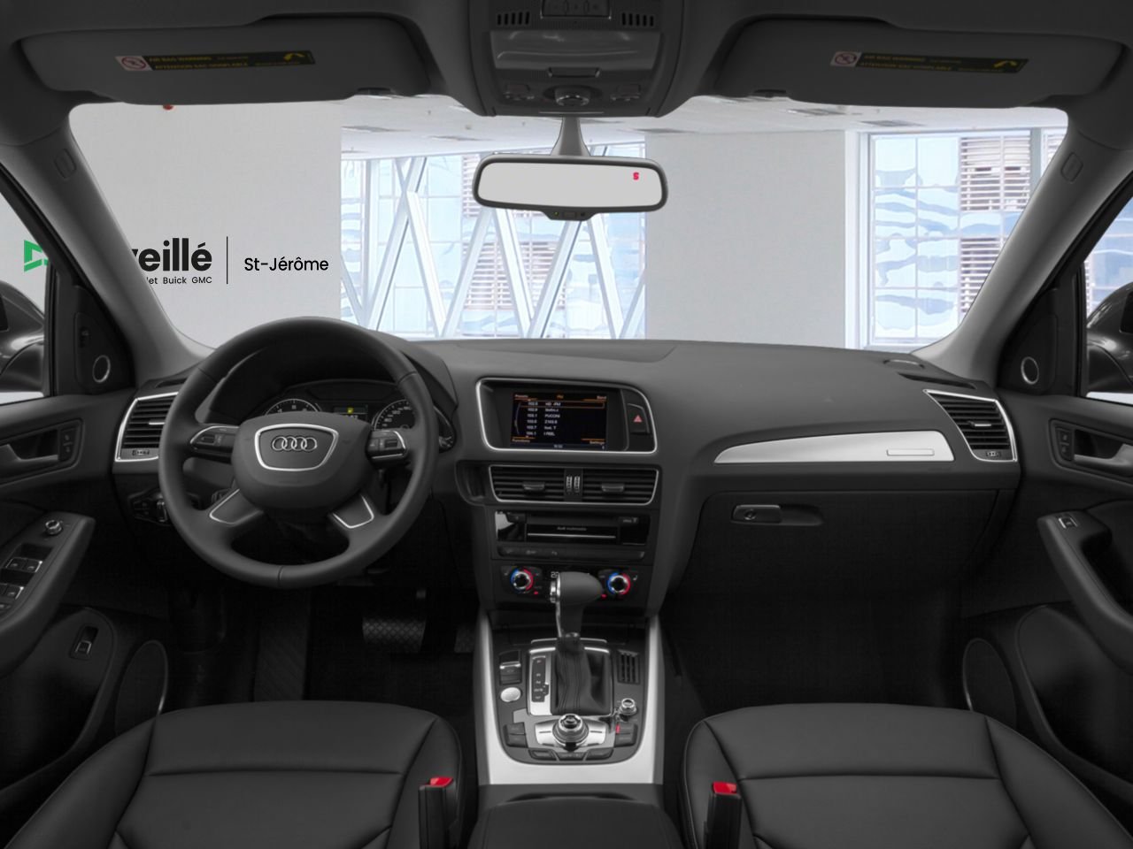 AUDI Q5 2.0T TECHNIK 2017 Blanc ibis Saint-Jérôme - photo #13