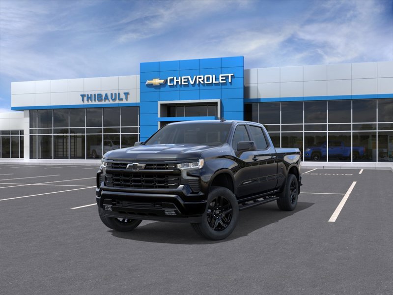 CHEVROLET SILVERADO 1500 RST cabine multiplace 4RM 157 po 2026 Noir Sherbrooke - photo #7
