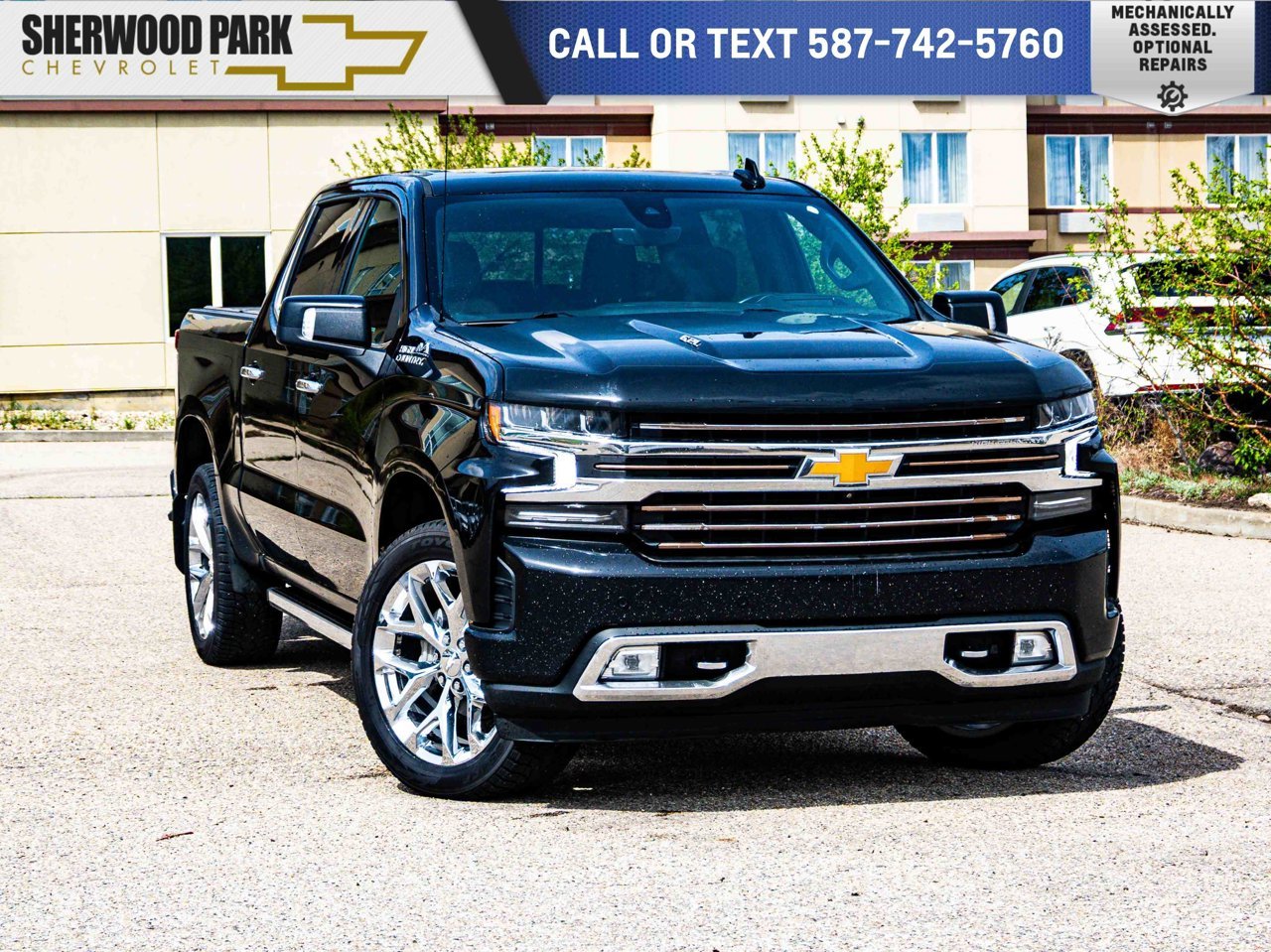 2021 Chevrolet Silverado 1500 4WD Crew Cab 147 High Country Black Sherwood Park - photo #0