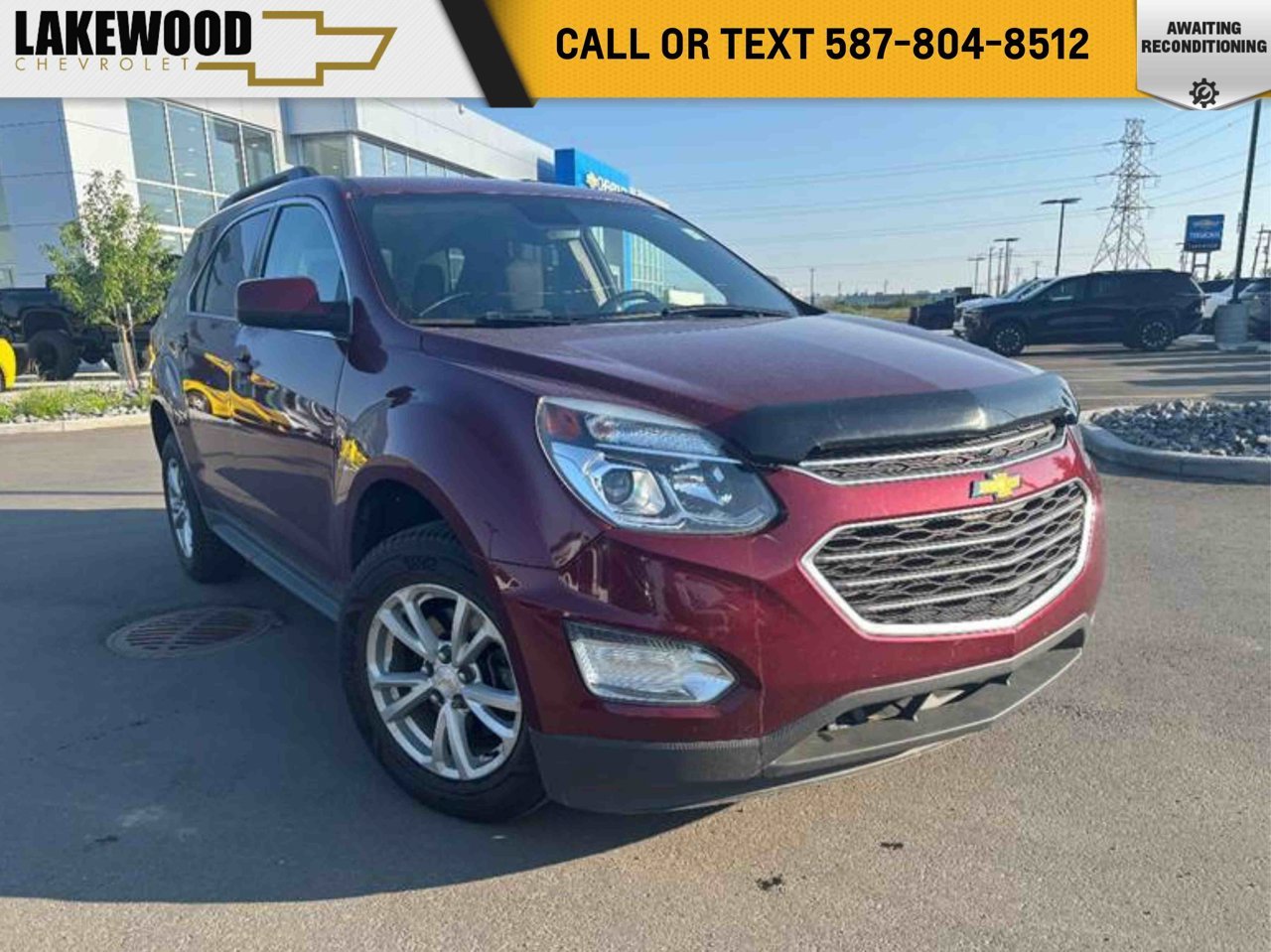 2016 Chevrolet Equinox AWD 4dr LT Red Sherwood Park - photo #0