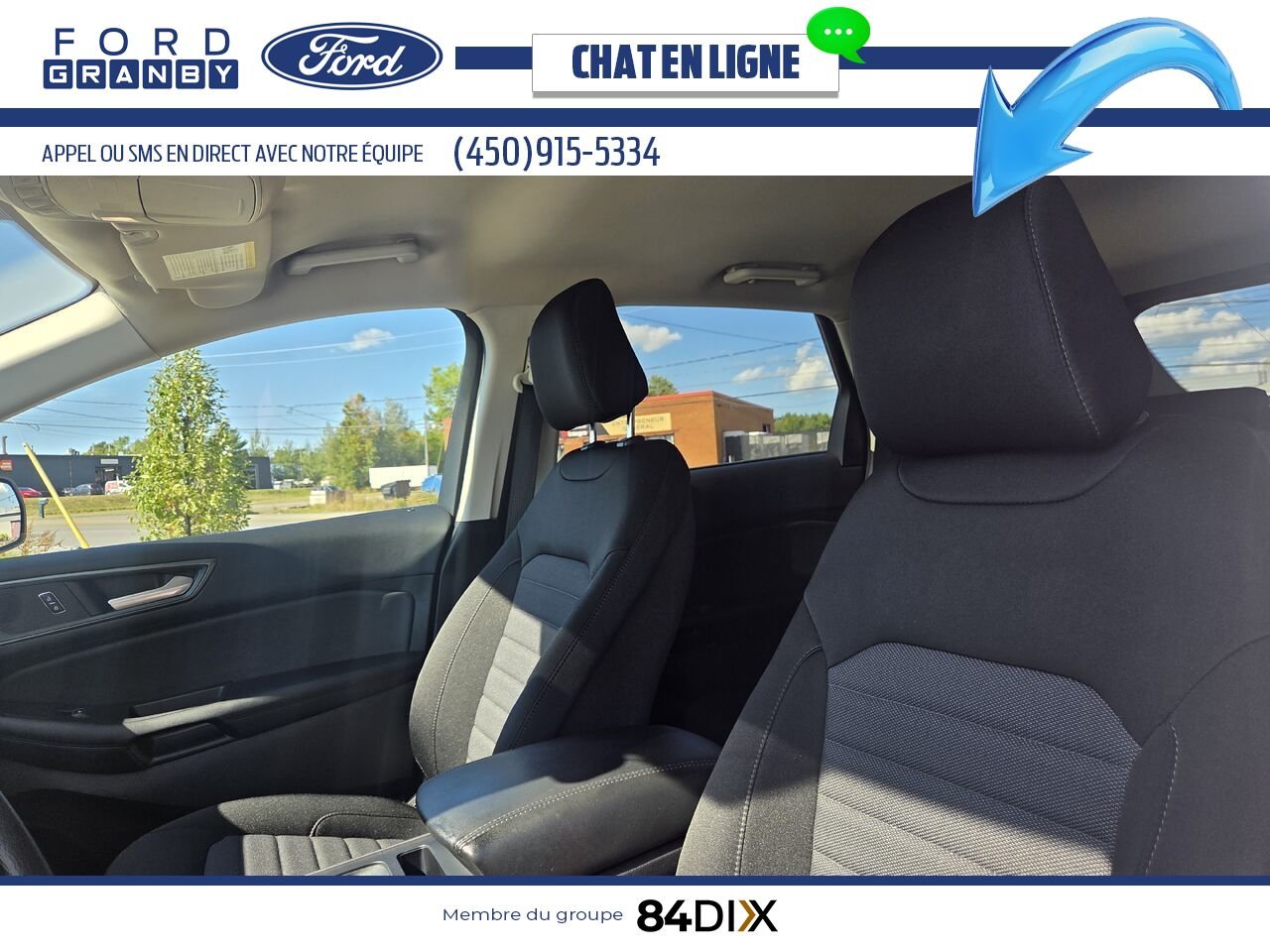 2022 Ford Edge White Granby - photo #19