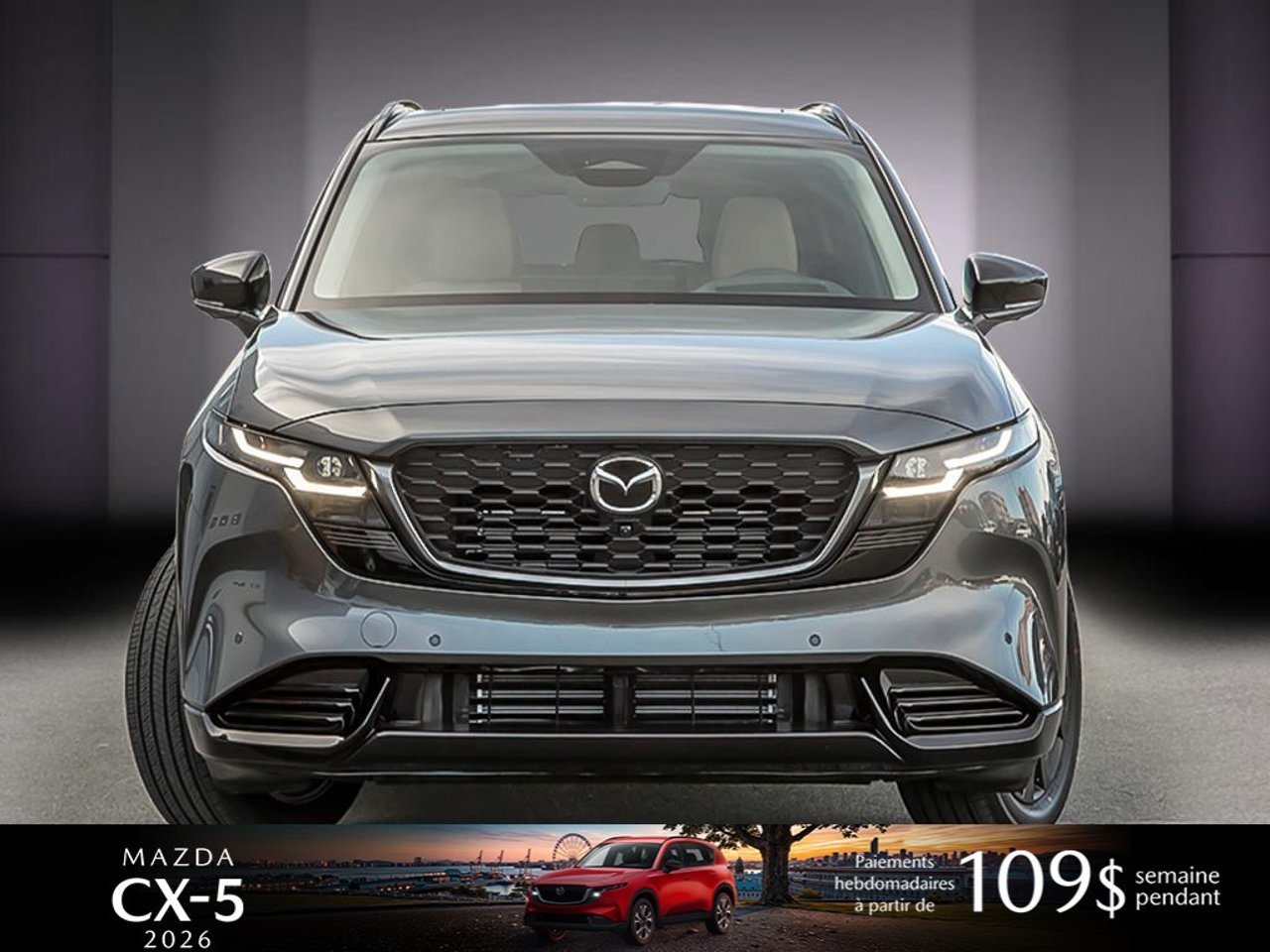 2026 Mazda CX-5 JM3KMCHA4T0181840 Machine Grey Metallic Mirabel - photo #1