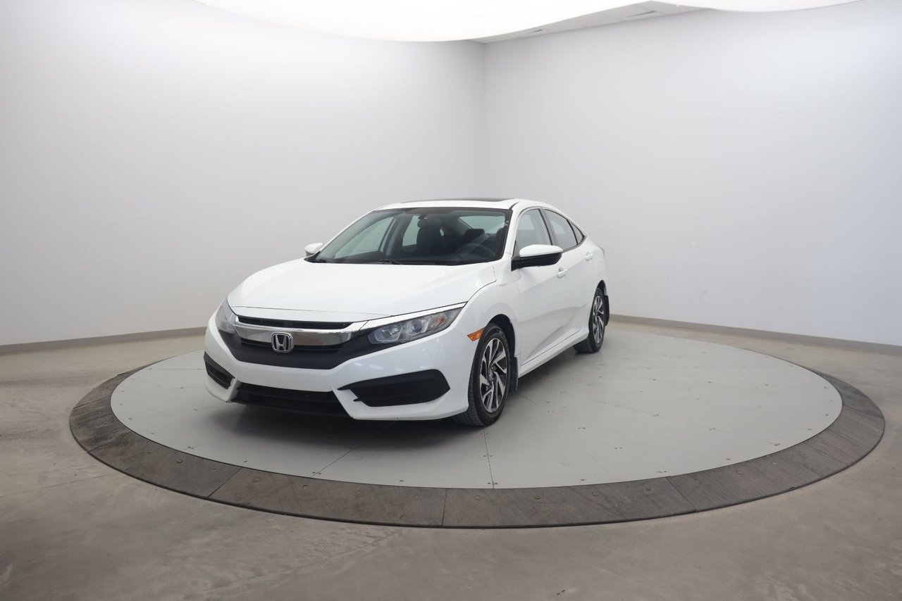 2016 Honda Civic Sedan VIN 2HGFC2F75GH034086 White Chicoutimi - photo #0