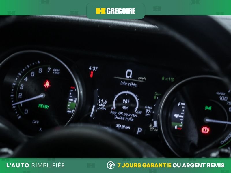 Jeep Wrangler 726416 | 4XE SAHARA PLUG IN HYBRID 4WD CUIR MAGS 20 PO 2021 Gris Laval - photo #18
