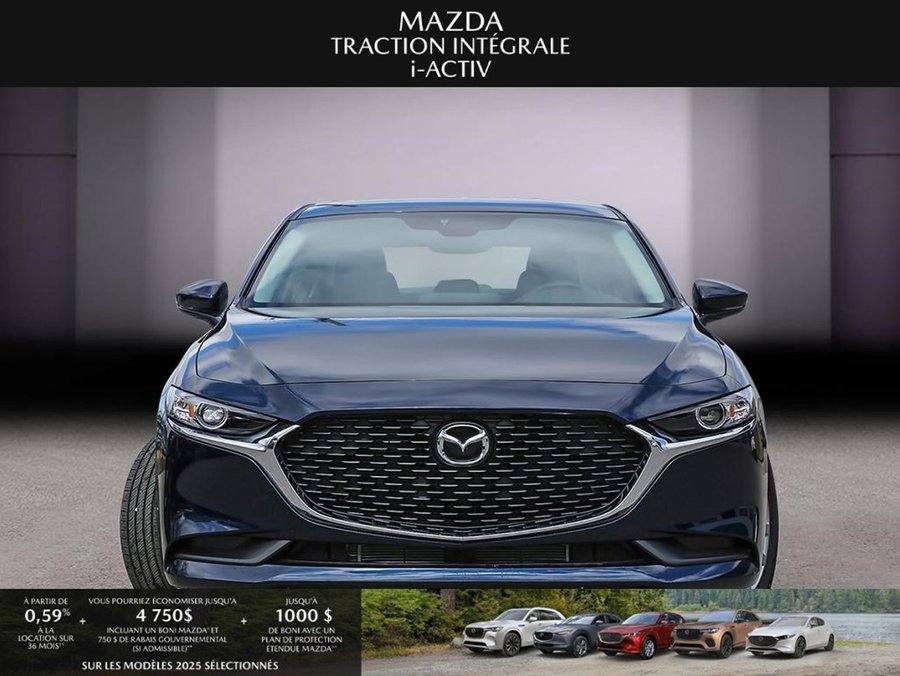 Mazda Mazda3 2025 2025 Bleu cristal foncé mica