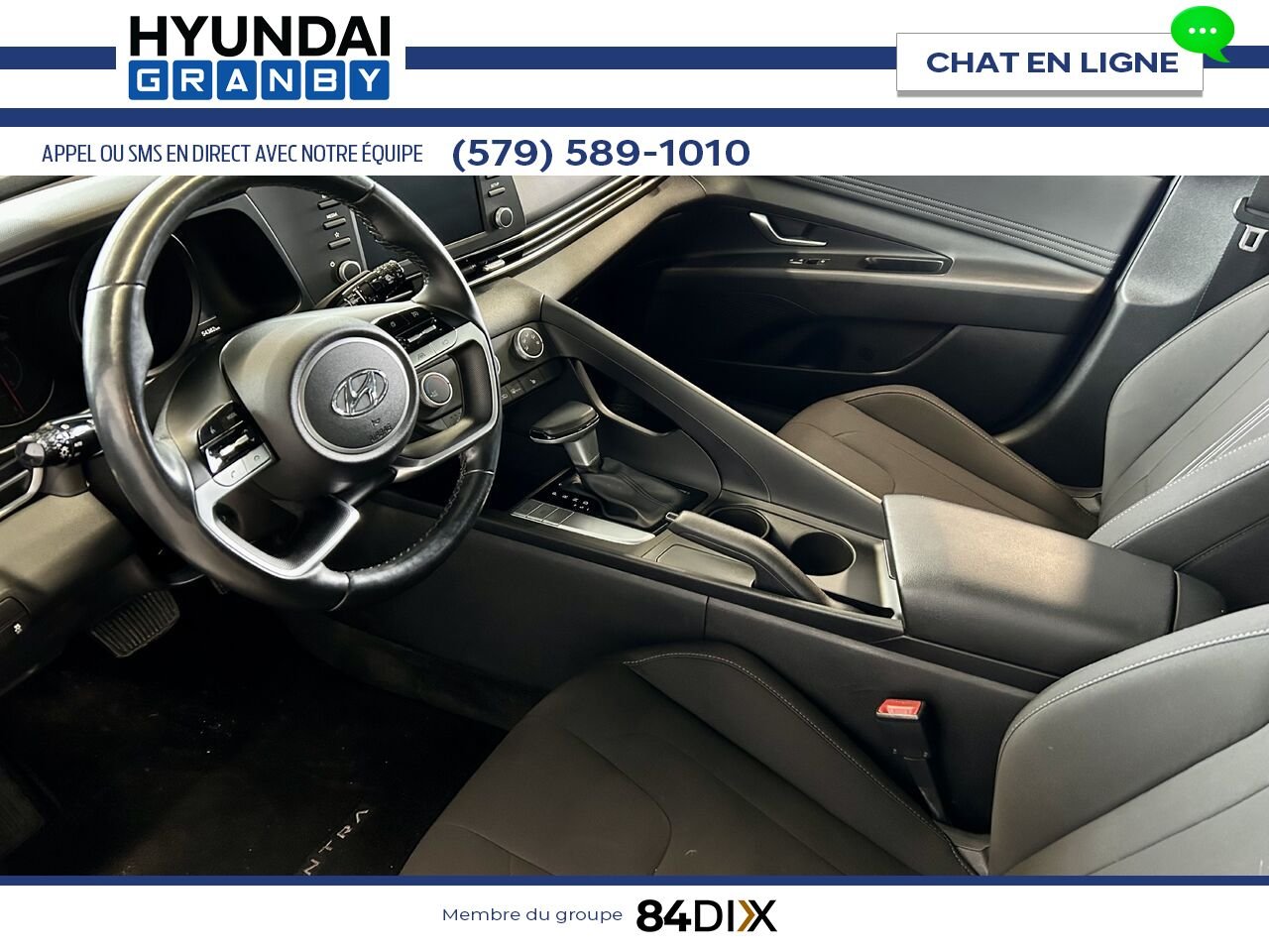 Hyundai Elantra 2021 Bleu Granby - photo #9