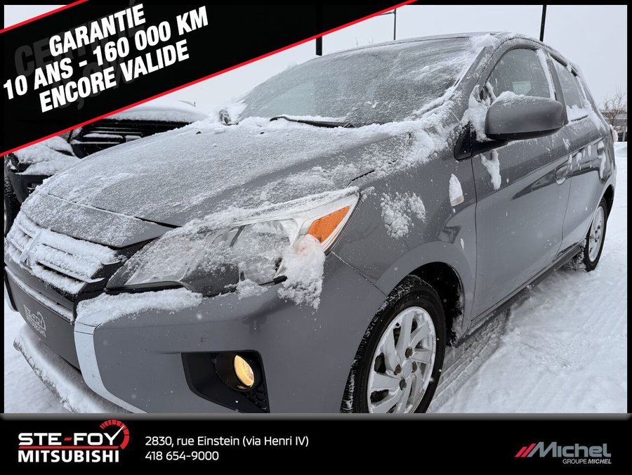 Mitsubishi Mirage SE, CAMÉRA DE RECUL, GARANTIE, 2032, BLUETOOTH 2022 Gris