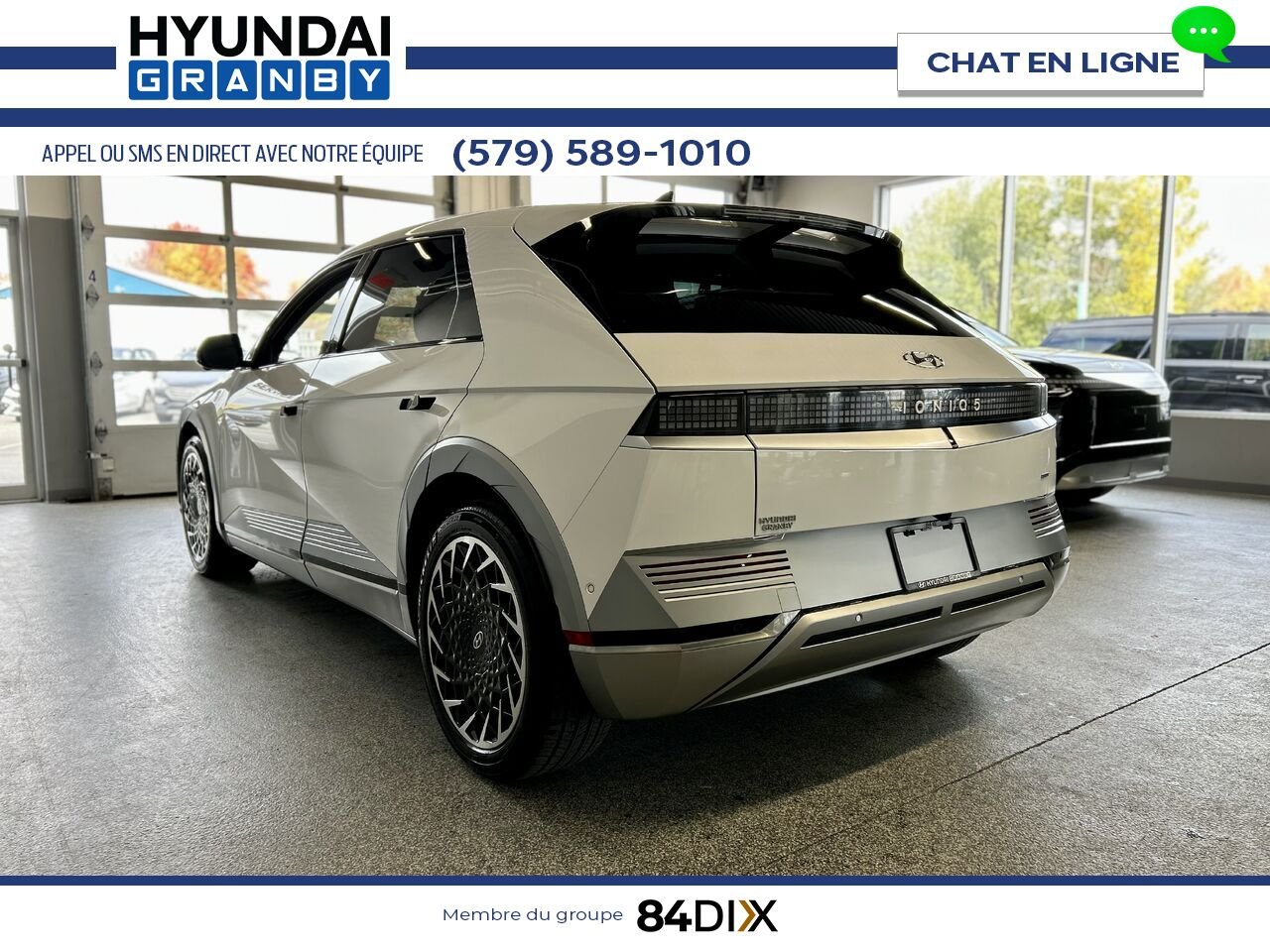 Hyundai Ioniq 5 2024 Blanc Granby - photo #4