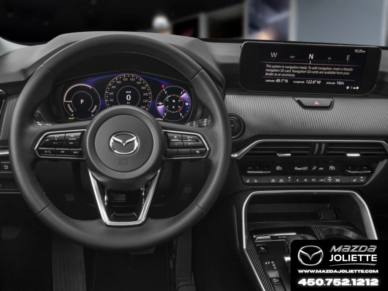 MAZDA CX-90 hybride rechargeable 2026 Blanc rhodium métallisé Notre-Dame-des-Prairies - photo #5