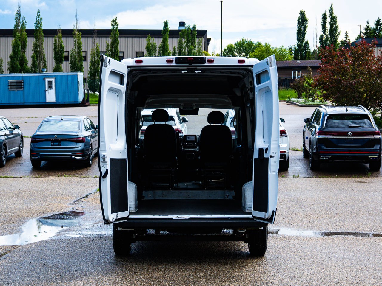 2025 Ram ProMaster Cargo Van SLT 2500 High Roof 136 WB White Sherwood Park - photo #14