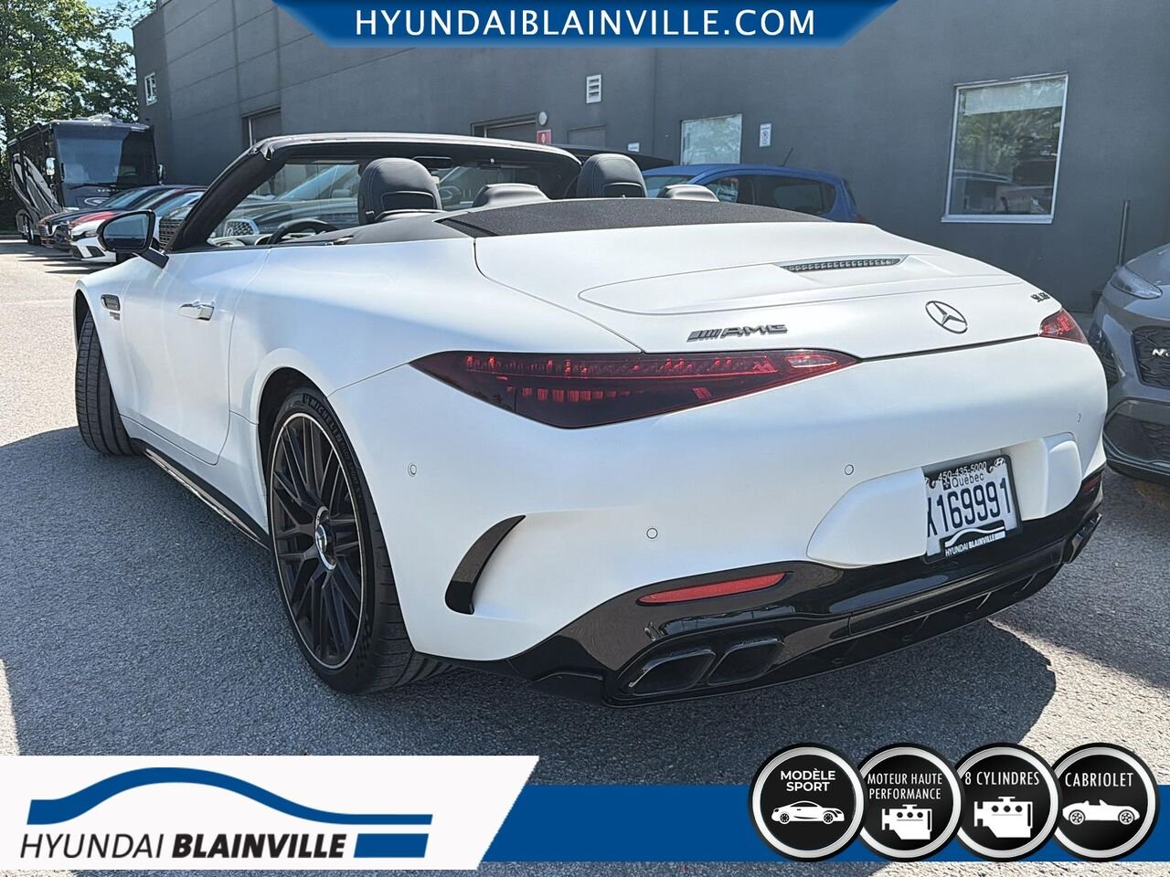 2022 Mercedes-Benz SL White Blainville - photo #5