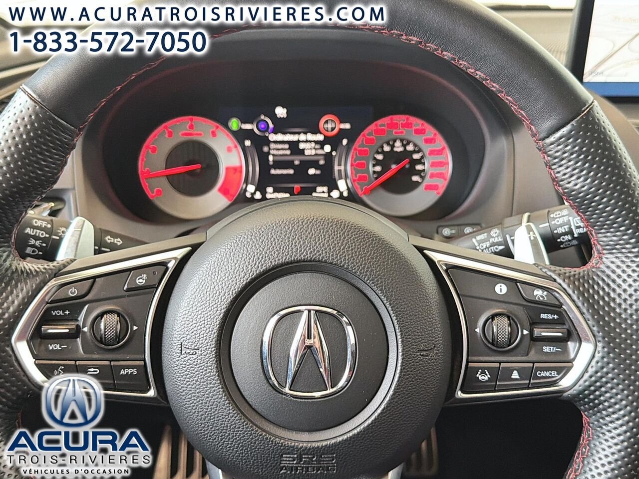 2023 Acura RDX aspec, sh-awd, toit pano, volant chauffant Grey Trois-Rivières - photo #25