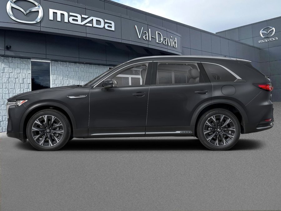 2025 Mazda CX-90 PHEV Éligible à une subvention gouvernementale allant jusqu’à 7500$ Jet Black Mica