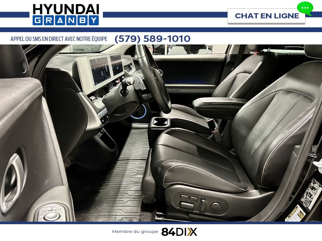 Hyundai IONIQ 5 2023 Noir Granby - photo #11